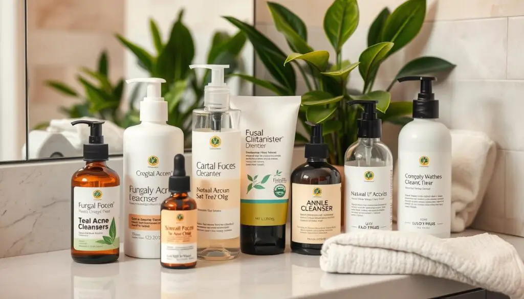 Fungal Acne Cleanser Selection