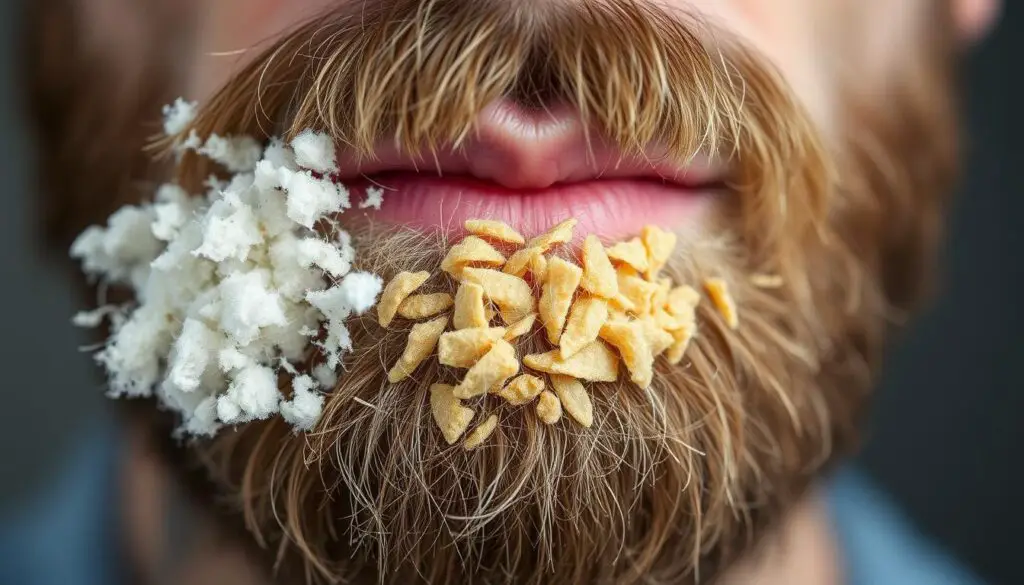 Beard Dandruff Comparison