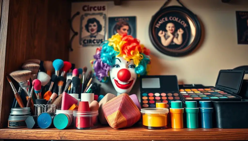 Clown Makeup Kit Storage