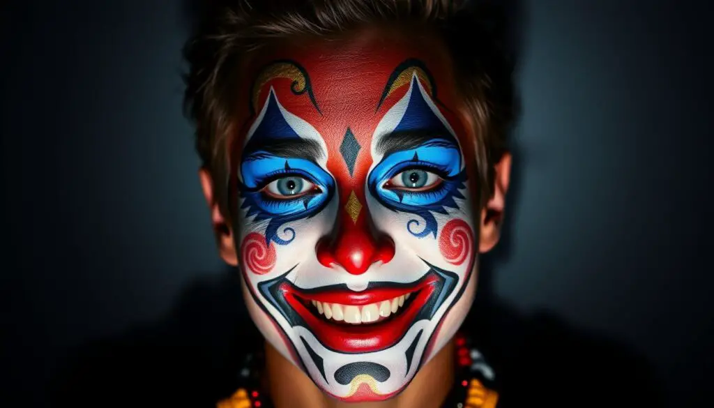 Creative Clown Makeup Designs