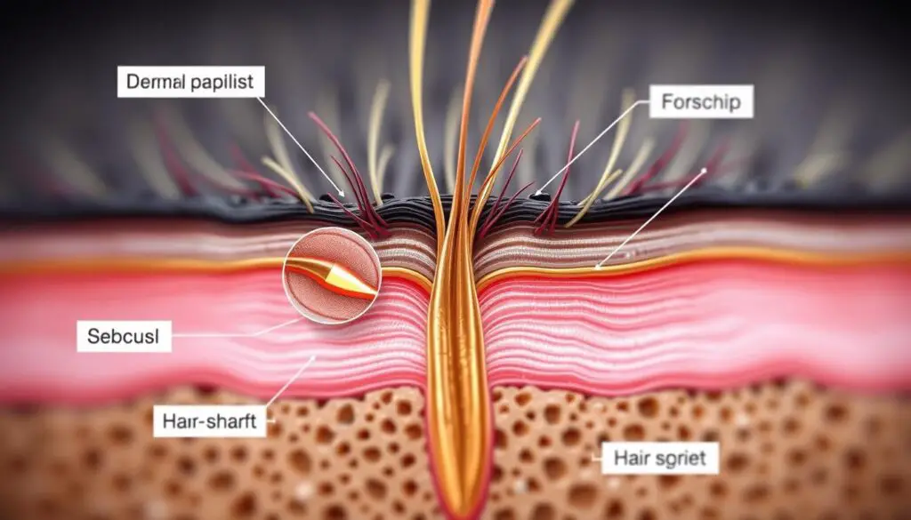 Hair Growth Cycle Illustration