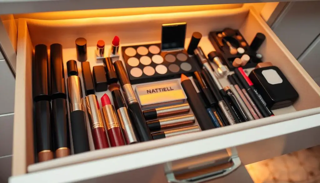 Makeup Drawer Organization