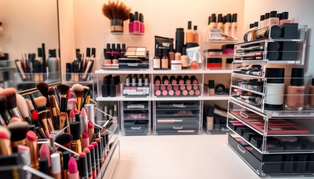 Makeup Storage Organization