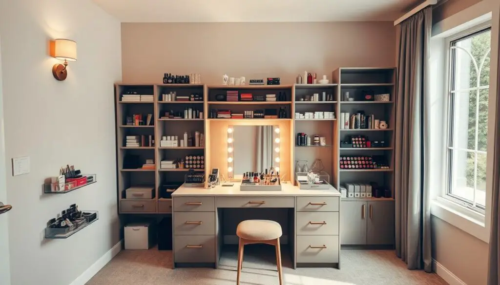 Makeup Vanity Space Planning