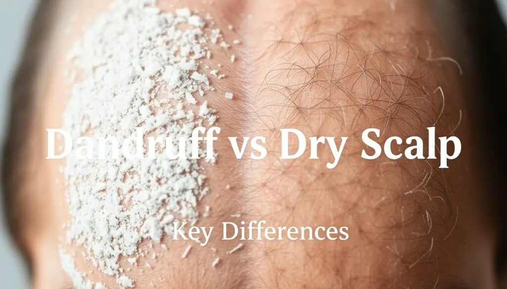 dandruff vs dry scalp