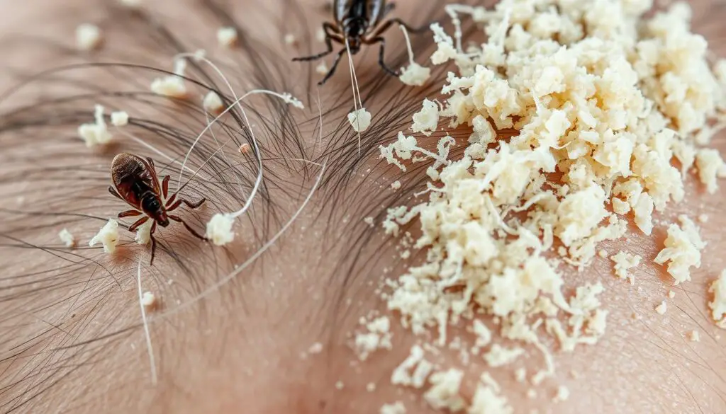 lice vs dandruff